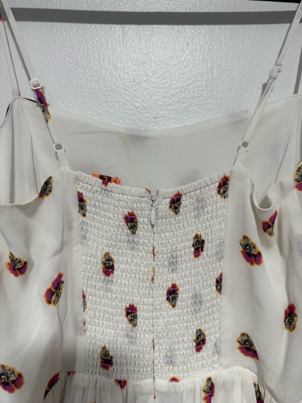Aritzia babaton Noel Strap Floral Midi Dress in size 4 - Picture 5 of 5